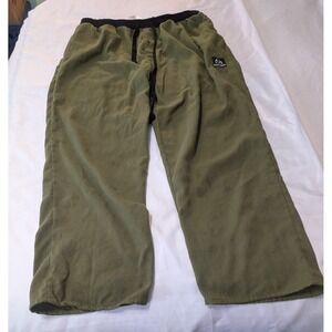 Realtree Lounge Pants Mens XXL Olive Green Good Fleece Drawstring Pajamas